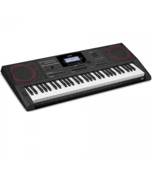 El Teclado Casio CTX5000 es un teclado versátil de 61 teclas sensibles, ideal para músicos que buscan un sonido potente y realista. Equipado con el avanzado motor de sonido AiX, ofrece más de 800 tonos de alta calidad y 235 ritmos integrados. Cuenta con potentes altavoces de 15W, efectos DSP, y una grabadora de 17 pistas para crear y almacenar composiciones. Su conectividad USB y MIDI permite una fácil integración con otros dispositivos, haciéndolo perfecto tanto para estudio como para actuaciones en vivo. Un instrumento dinámico, pensado para músicos exigentes.