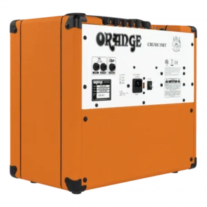 El Amplificador de Guitarra Orange D-Crush 35RT ofrece un sonido potente y versátil, ideal para guitarristas que buscan un tono limpio y cálido o una distorsión agresiva. Con 35 vatios de potencia, efectos integrados como reverb y un diseño compacto, es perfecto tanto para ensayos como para pequeñas presentaciones en vivo.