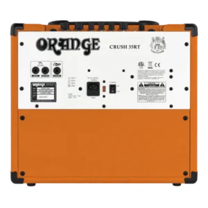 El Amplificador de Guitarra Orange D-Crush 35RT ofrece un sonido potente y versátil, ideal para guitarristas que buscan un tono limpio y cálido o una distorsión agresiva. Con 35 vatios de potencia, efectos integrados como reverb y un diseño compacto, es perfecto tanto para ensayos como para pequeñas presentaciones en vivo.