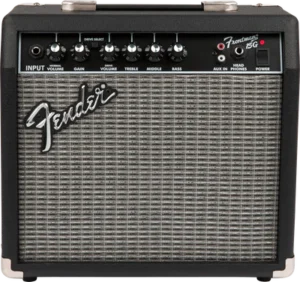 Guitarra Eléctrica Fender Squier Affinity Series Stratocaster HSS Pack con amplificador, accesorios y funda, acabado Charcoal Frost Metallic.