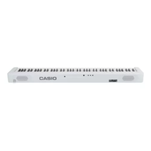 Piano Digital Casio CDP-S110 Blanco – Piano digital de 88 teclas con acción de martillo, sonido AiR y diseño compacto.