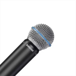 Shure BLX24/Beta58 – Micrófono inalámbrico profesional con cápsula Beta 58A, gran alcance y sonido nítido para voces en vivo.