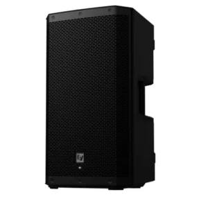 Cabina activa Electro-Voice ZLX-12P G2 de 12", 1000 W, SPL 127 dB, Bluetooth, mezclador digital y control remoto vía app, ideal para eventos profesionales.
