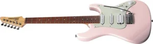 La Ibanez AZES40 es una guitarra eléctrica versátil y moderna, ideal para guitarristas de todos los niveles. Con cuerpo de álamo, mástil de arce y diapasón de jatoba, ofrece un tono equilibrado y cómodo.