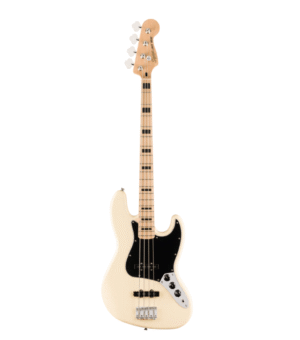 Fender Affinity Jazz Bass Activo JB MN BPG – Bajo eléctrico de 4 cuerdas con electrónica activa, cuerpo de aliso, mástil de arce y pastillas Fender Ceramic Single-Coil.
