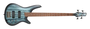 Bajo Eléctrico Ibanez SR300E 4 cuerdas SV Matte Bajo versátil y cómodo, con cuerpo de aliso y mástil de 5 piezas. Ideal para todo tipo de géneros, con pastillas PowerSpan Dual Coil y ecualización activa para un sonido poderoso. Diseño elegante en acabado SV Matte.