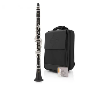Clarinete Buffet Crampon Prodige BC2541-2-0GB en Sib, sistema Boehm 17/6. Fabricado en resina ABS con llaves niqueladas, incluye boquilla, estuche tipo mochila y accesorios. Ideal para estudiantes y academias. Sonido cálido y excelente afinación.