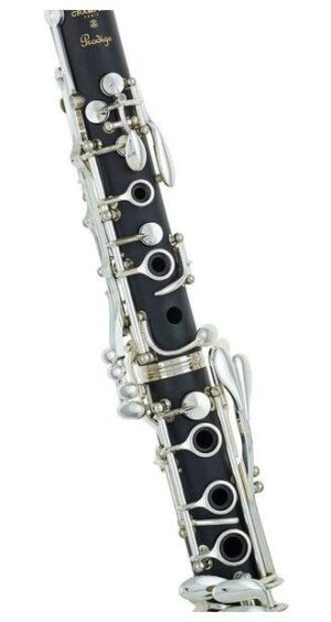 Clarinete Buffet Crampon Prodige BC2541-2-0GB en Sib, sistema Boehm 17/6. Fabricado en resina ABS con llaves niqueladas, incluye boquilla, estuche tipo mochila y accesorios. Ideal para estudiantes y academias. Sonido cálido y excelente afinación.