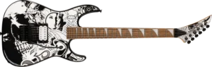Jackson DK1 USA Select – Guitarra eléctrica profesional con pastillas Seymour Duncan, mástil neck-thru y trémolo Floyd Rose Original.