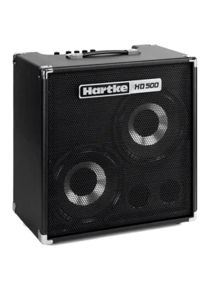 Hartke HD500: combo de bajo 500W con parlantes HyDrive de 10", potente, portátil y profesional.