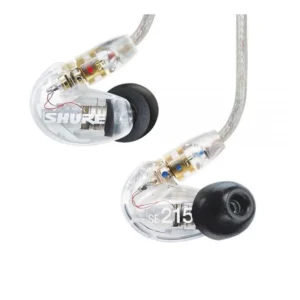 In-Ears Shure SE215-CL Transparentes – Monitores in-ear profesionales con sonido claro, bajos profundos y excelente aislamiento. Diseño ergonómico, cable desmontable y estilo transparente para músicos, ingenieros y audiófilos exigentes.