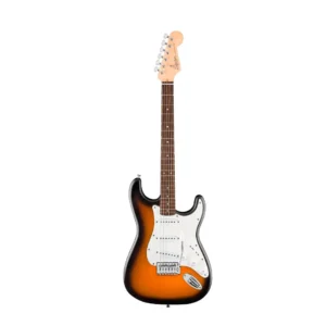 Guitarra Eléctrica Fender Squier Debut Stratocaster vista frontal completa