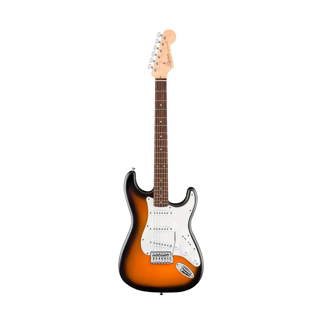 Guitarra Eléctrica Fender Squier Debut Stratocaster vista frontal completa