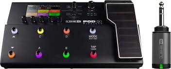 Procesador Line 6 Pod Go Wireless portátil y potente para guitarristas que buscan libertad inalámbrica.