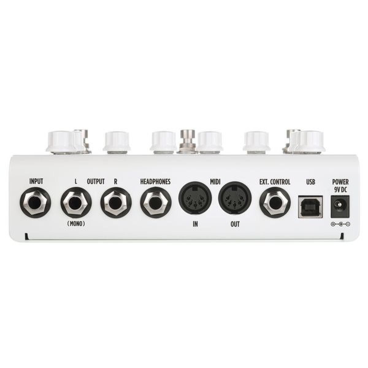 Pedal digital IK Multimedia ToneX blanco para estudio y escenario