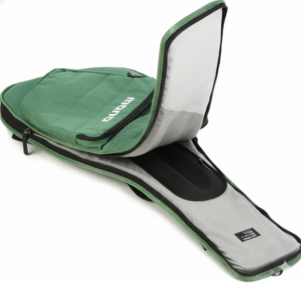 Acolchado interno que cuida la guitarra