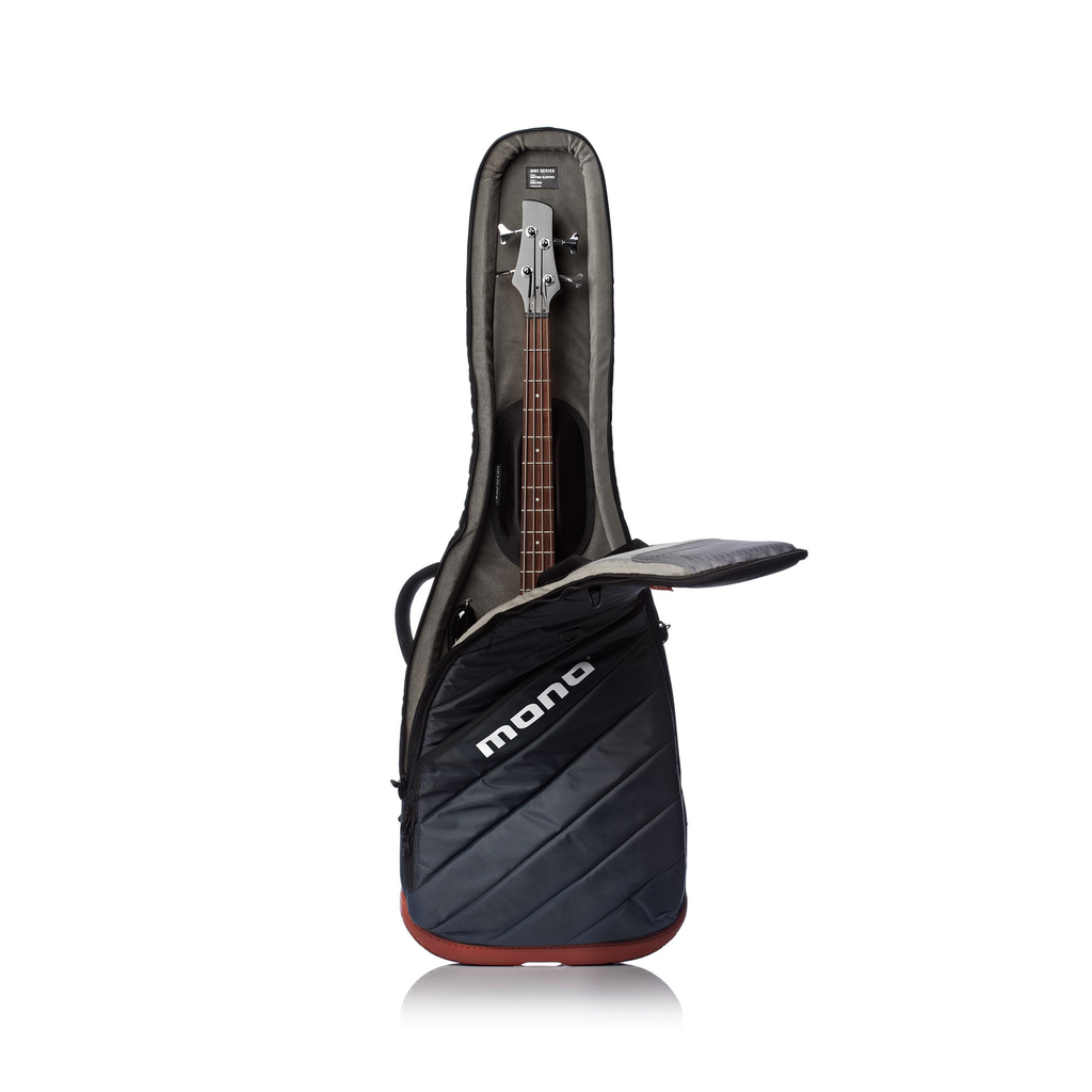 Funda vertical Mono M80 Vertigo negra para bajo eléctrico, resistente al agua.