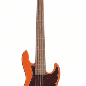 Headstock del Sadowsky MetroExpress Vintage 5JJ con afinadores cromados y logo Sadowsky