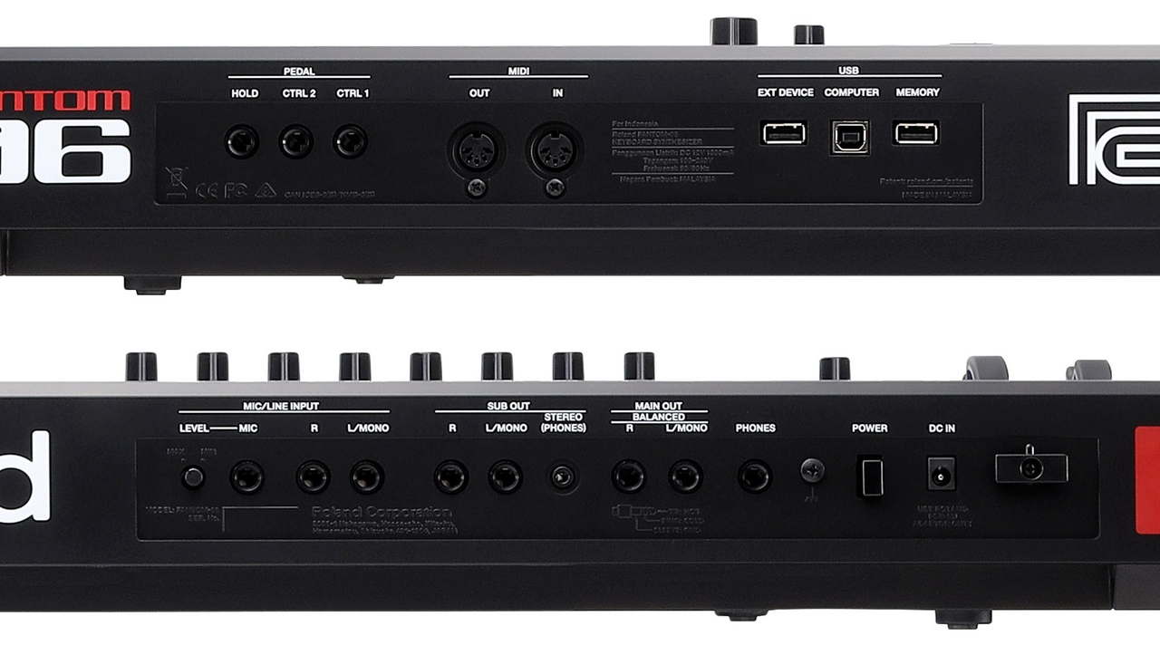 Workstation Roland FANTOM-06 para producción musical moderna