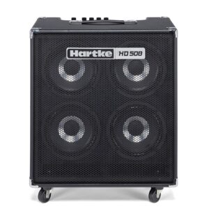 Amplificador combo para bajo Hartke HD 508 de 500 watts con cinco parlantes de 8 pulgadas