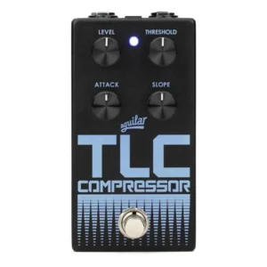 Compresor de bajo TLC 2 con dos perillas de control y carcasa metálica negra