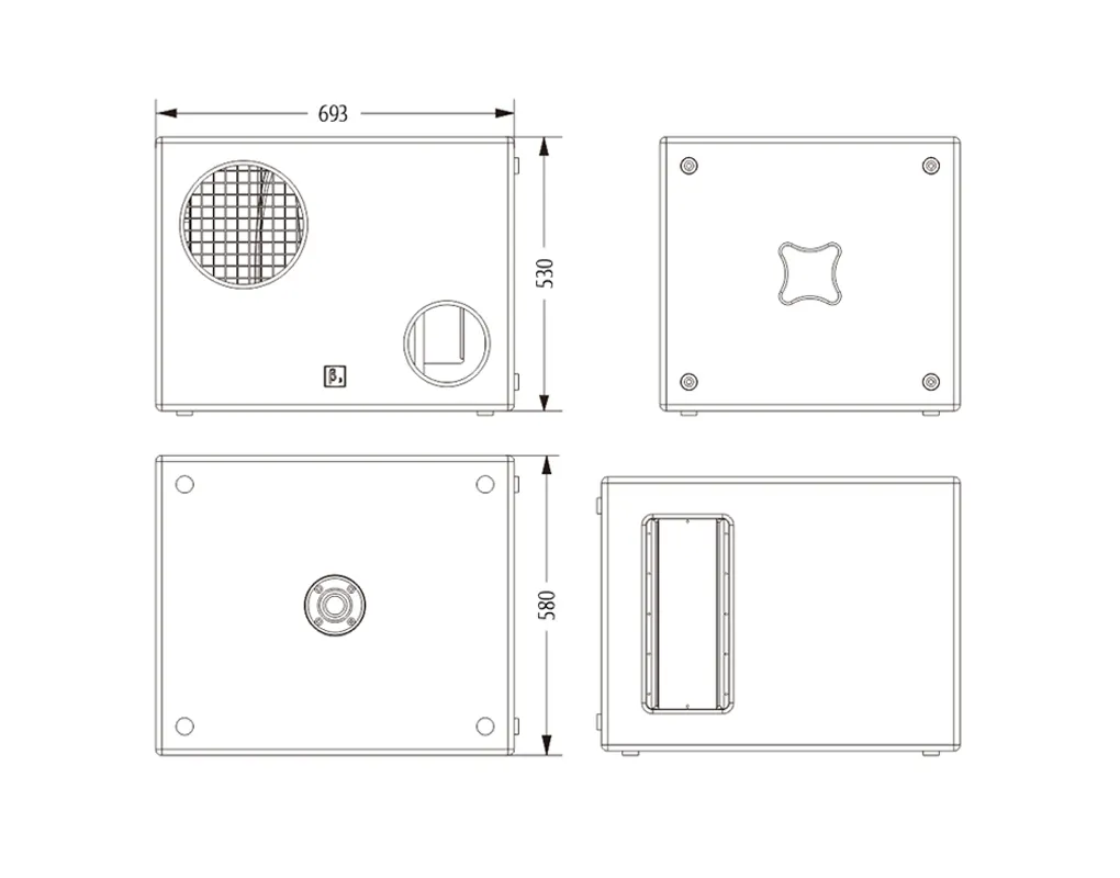 Subwoofer activo con graves profundos y definidos