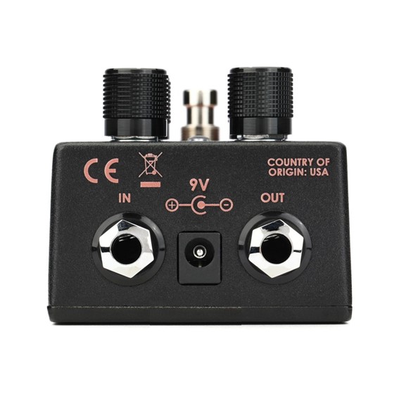 Pedal Fuzzistor 2 diseñado para mantener las frecuencias graves