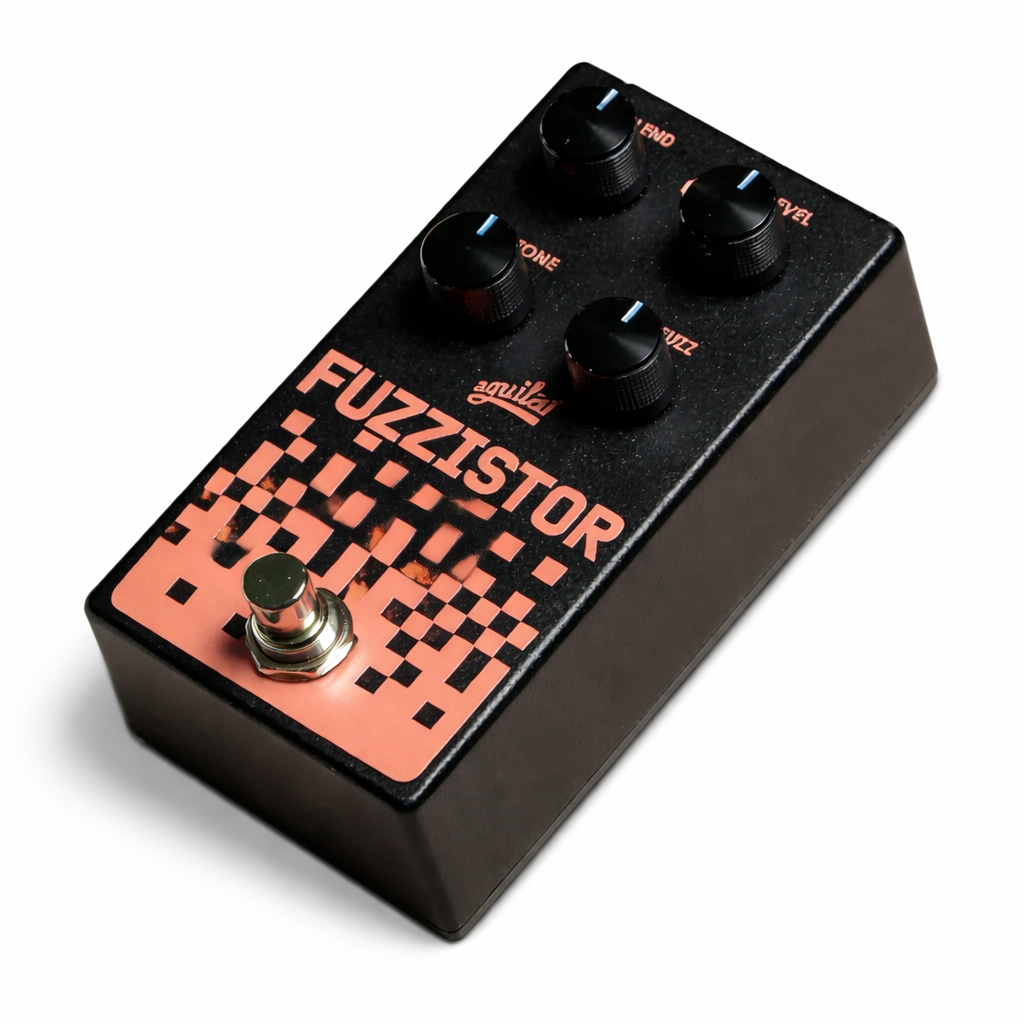 Pedal fuzz para bajo con construcción robusta y alto rendimiento