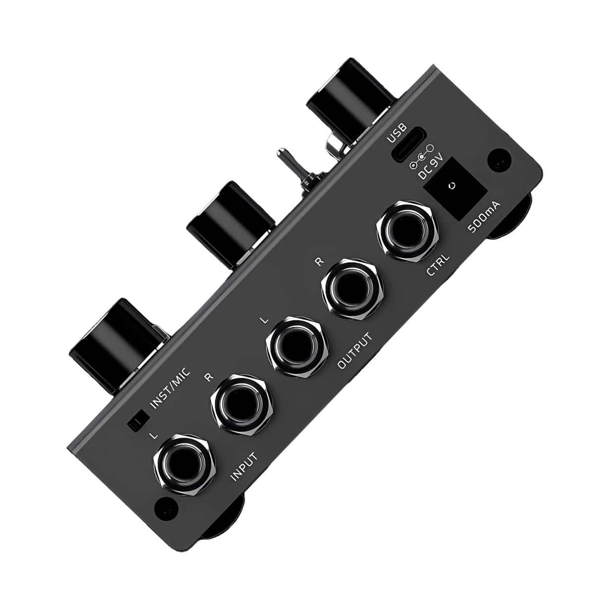 Pedal Valeton VLP-200 con carcasa metálica y controles frontales