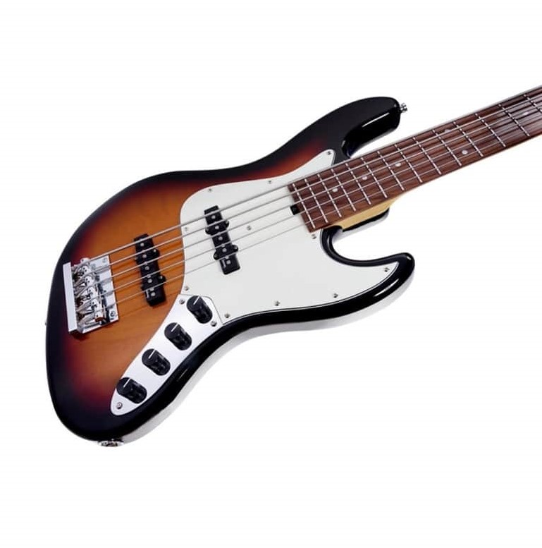 Sadowsky MetroExpress Vintage 5JJ 3TSB M estilo Jazz Bass acabado 3 Tone Sunburst.