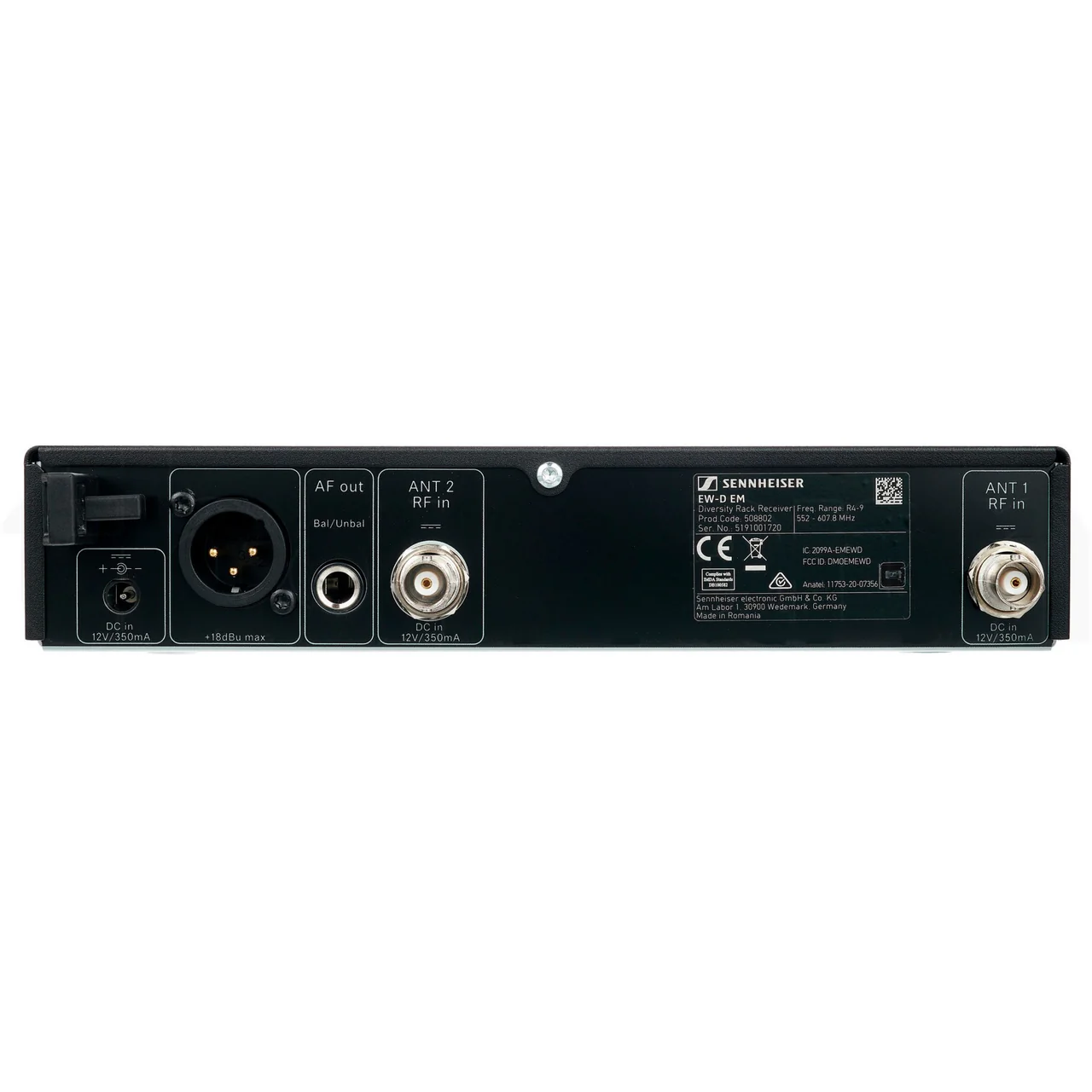Kit profesional Sennheiser EW-D 835-S con receptor y micrófono inalámbrico