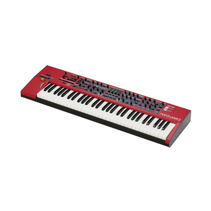 Sintetizador Nord Wave 2 rojo para producción musical avanzada