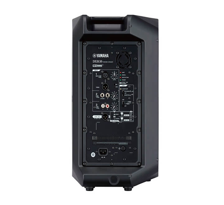 Yamaha DBR10 sistema de sonido autoamplificado para uso en interiores y exteriores.