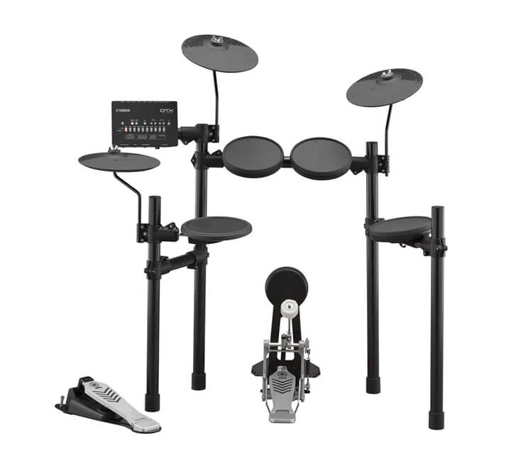 Batería electrónica Yamaha DTX452K con pads sensibles y módulo de sonidos profesionales