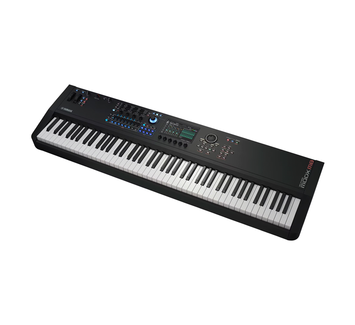 Sintetizador Yamaha MODX8+ para producción musical y escenarios