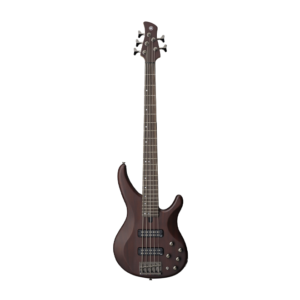 Bajo eléctrico Yamaha TRBX505 TBR de 5 cuerdas color Translucent Brown