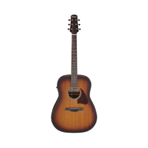 Guitarra electroacústica Ibanez AAD54E-OMH Advanced Acoustic color Open Pore Mahogany Sunburst.