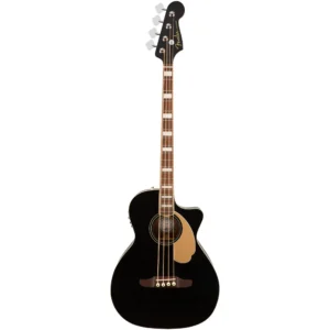 Bajo electroacústico Fender Kingman 0970743106 color negro con sistema Fishman.