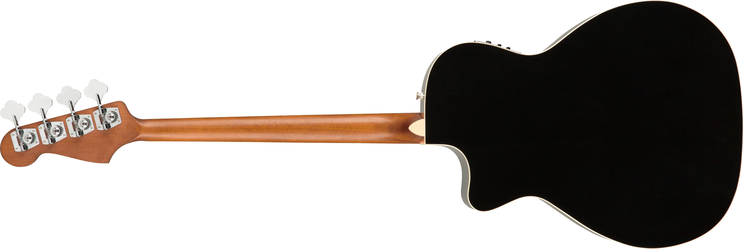 Vista frontal del bajo electroacústico Fender Kingman 0970743106.