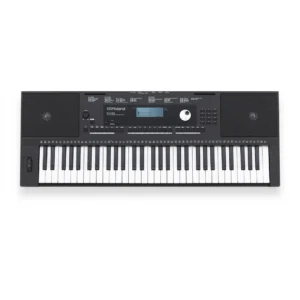 Teclado Roland E-X20A de 61 teclas con ritmos de acompañamiento.