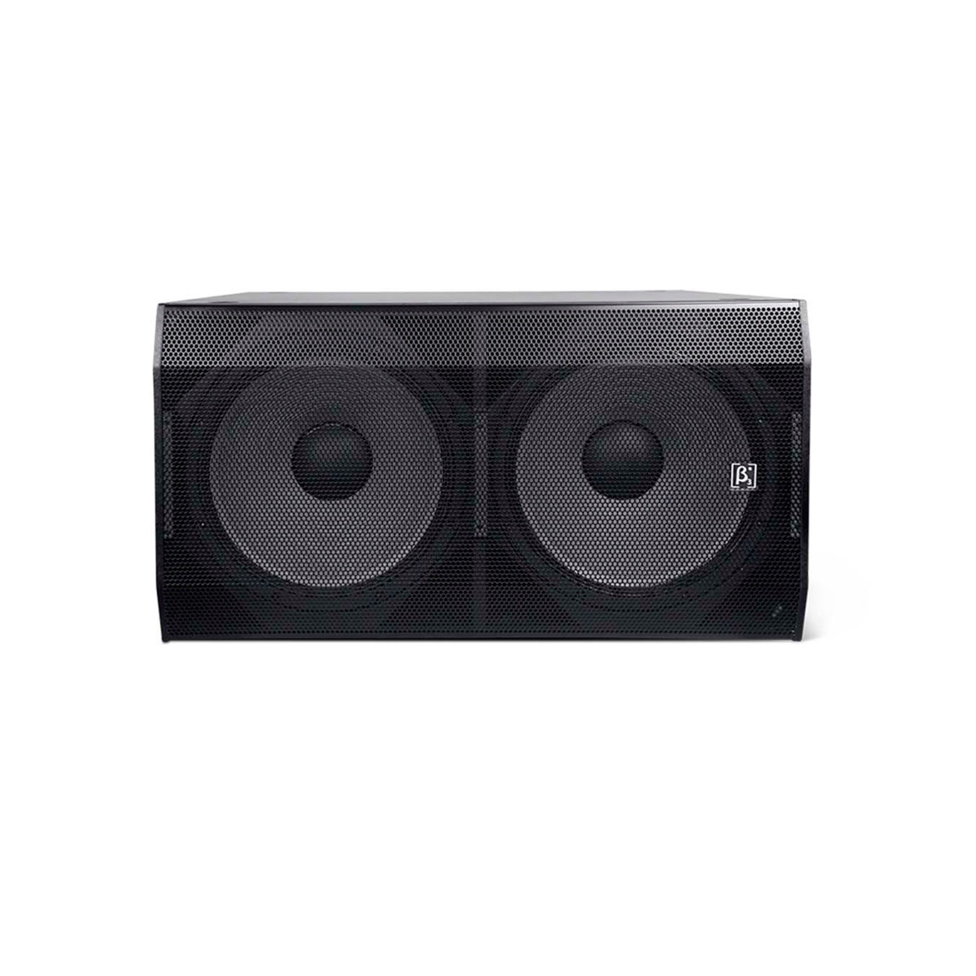 Bajo profesional Beta Three TW218BA activo con doble parlante de 18 pulgadas y alta potencia